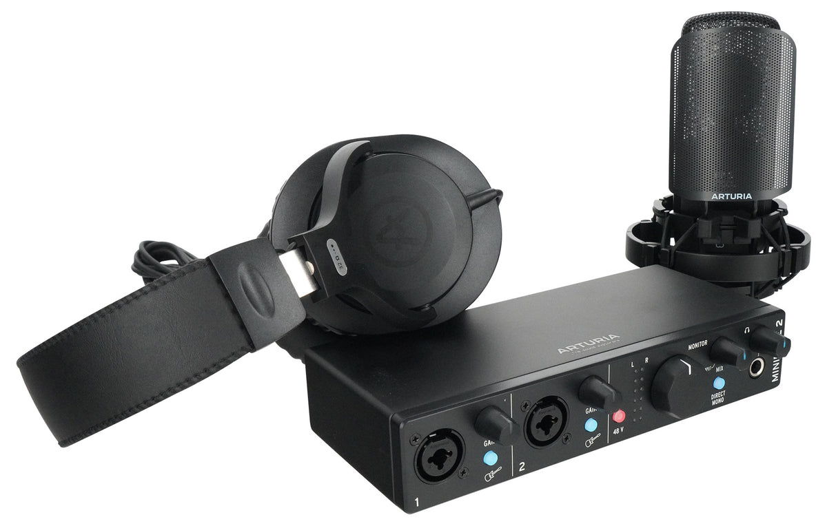 MiniFuse Recording Pack - Black+RDMS70