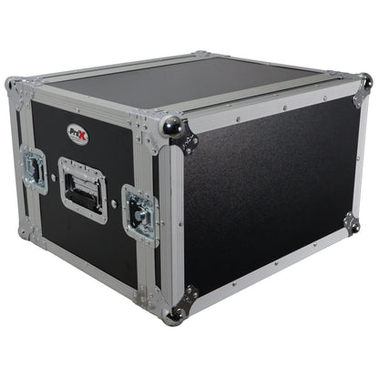 ProX T-6RSP14 ATA Road Case For Amp Rack w/6U Space 14" Depth Shockproof+Handles