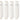 Rockville FEN485-WHITE Boat Fender Package 4 Bumpers 8.5"x27", 4 Covers, 4 Lines