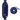 Rockville FEN165-NAVY BLUE 6.5"x23" Boat Fender + 10 Foot Line Marine Bumper