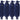 Rockville FEN465-NAVY BLUE 4-PACK 6.5" Boat Fender Package+4 Covers+4 10' Lines