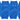 Rockville C44516BL 4-Pack 4.5"to 5" Blue Boat Fender Covers UV/Abrasion Resistant
