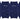 Rockville C44516NB 4-Pack 4.5"to 5" Navy Blue Boat Fender Covers UV Resistant