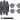 Rockville FEN445-GREY Boat Fender Package 4 Bumpers 4.5"x16", 4 Lines + Pump