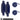 Rockville FEN245-NAVY BLUE Boat Fender Package 2 Bumpers 4.5"x16", 2 Lines+Pump