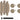 Rockville FEN445-SAND Boat Fender Package 4 Bumpers 4.5"x16", 4 Lines + Pump