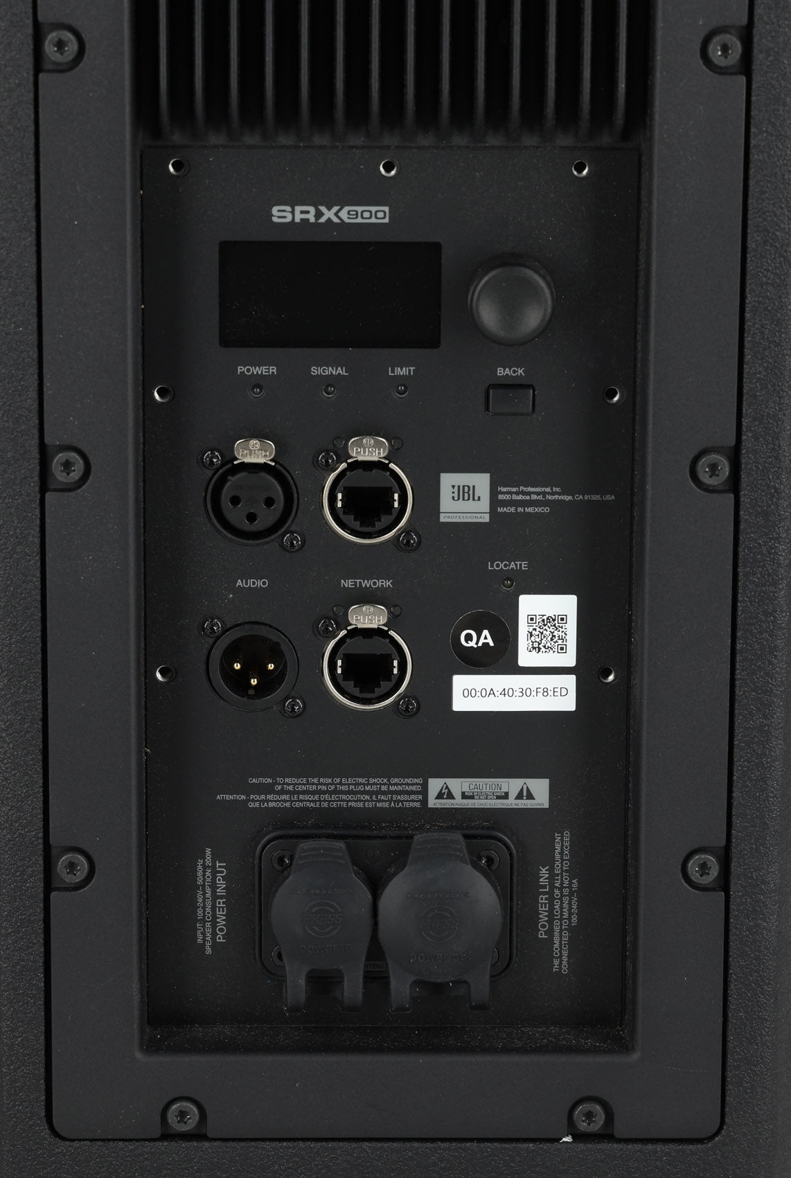 JBL SRX912M 12" Powered Active DJ PA Speaker Stage Monitor w/DSP