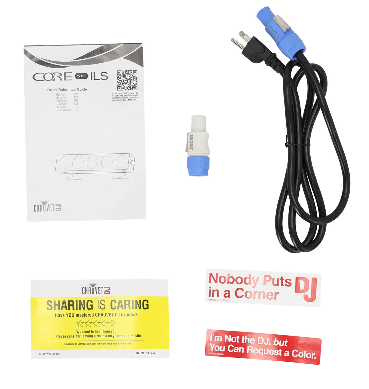 Chauvet DJ Core 5x1 ILS DMX/RF Pixel-Mapping/Chase/Blinder/Wash Effect Light