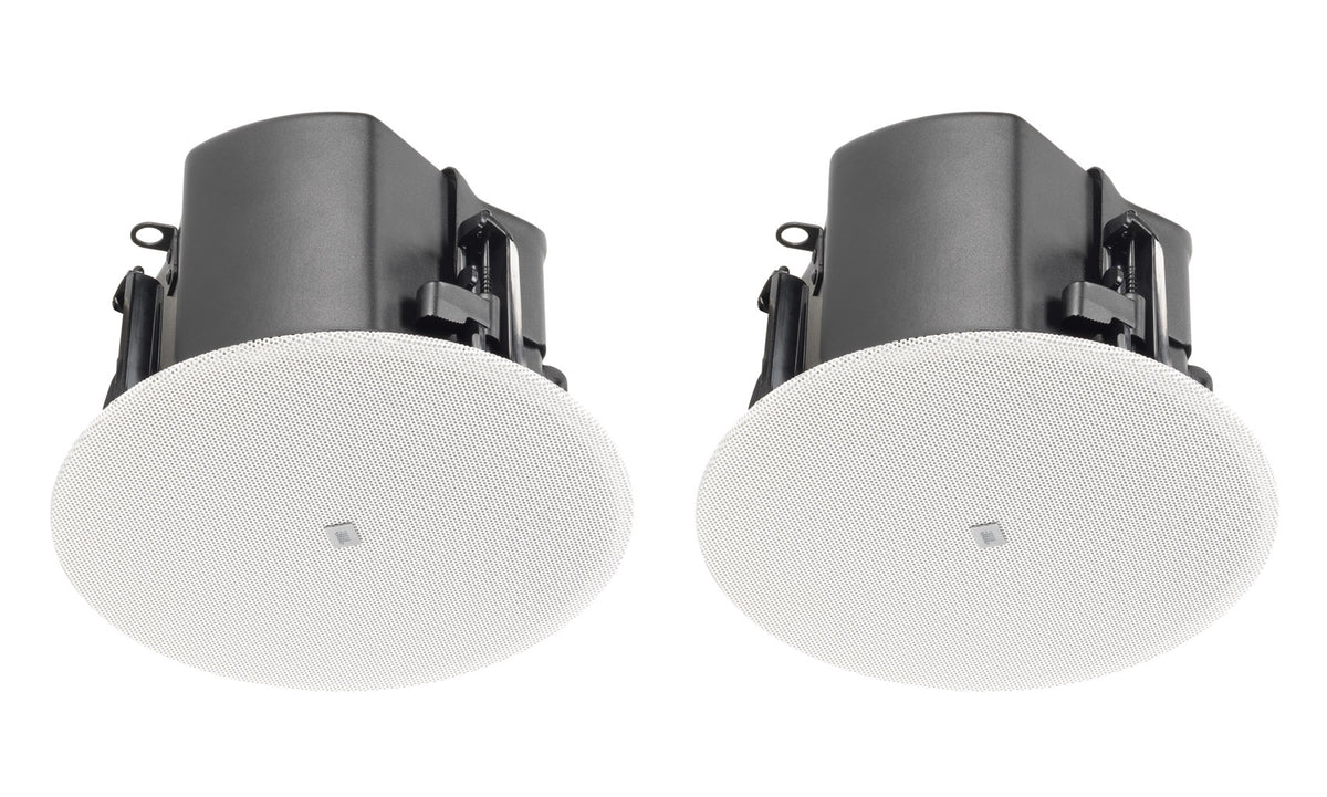 10) JBL Control 412C/T 3" Commercial 70v Ceiling Speakers For Restaurant/Bar+Amp