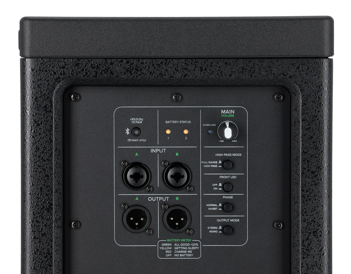 2 Mackie ThumpSub GO Dual 8" 400w Battery-Powered Portable Subwoofers Thump Subs