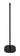 Rockville SABER STAND X1 BLACK Stand for Rock Saber Light With Adjustable Height