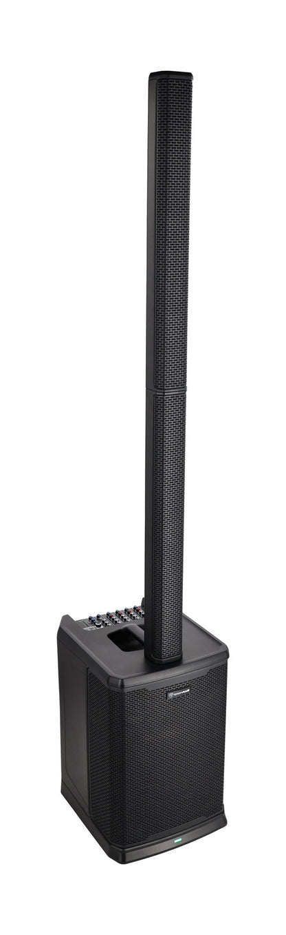 Rockville TITAN MIX12A 12" Powered Array Speaker/Sub 8-Channel Mixer PA System