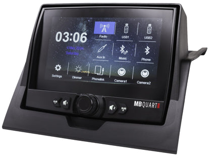 MB Quart MBQRG2-S7R 7 Speaker Polaris Ranger Carplay Audio Roof+Sub+Amp+Light