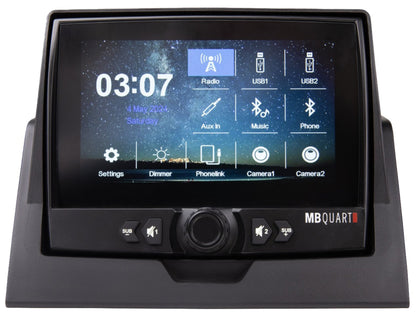 MB Quart MBQRG4-S14R 14-Speaker Polaris Ranger Audio Roof w/Carplay+Light Bar