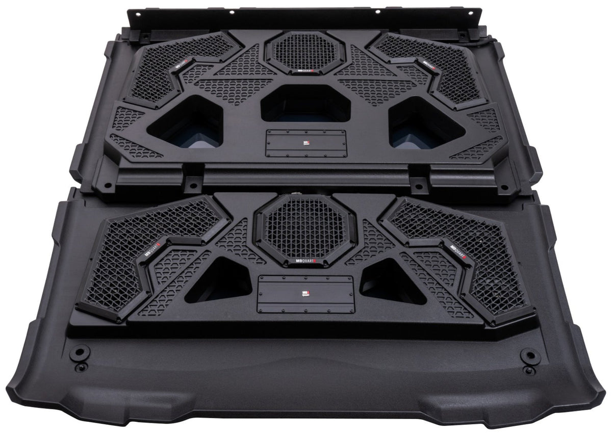 MB Quart MBQRG4-S14R 14-Speaker Polaris Ranger Audio Roof w/Carplay+Light Bar