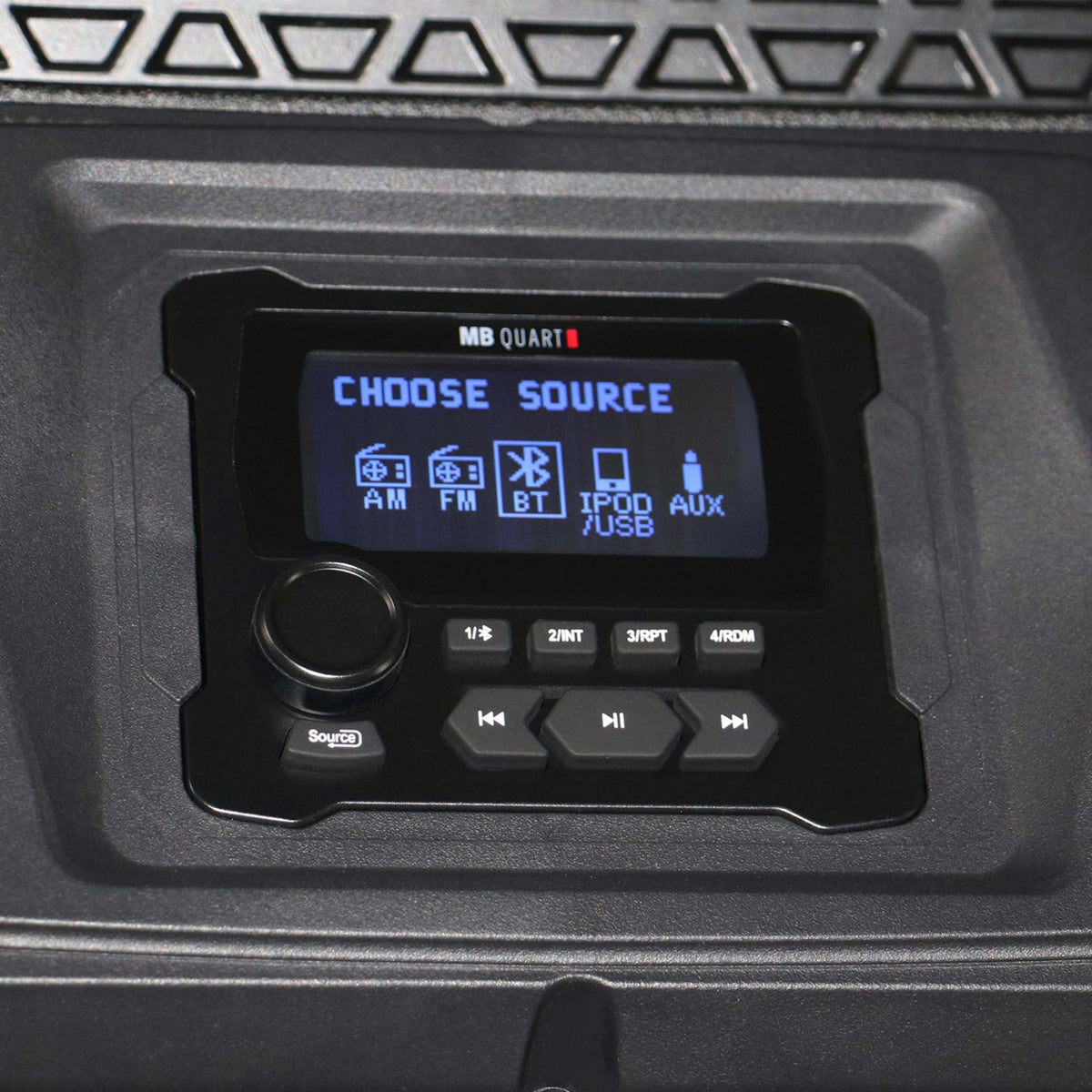MB Quart MBQRT2-S6R 500w 6-Speaker Polaris RZR Trail Audio Roof w/Amp+Receiver