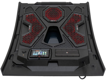 MB Quart MBQRT2-S7R 7-Speaker Polaris RZR Trail Carplay Audio Roof+Sub+Amp+Light