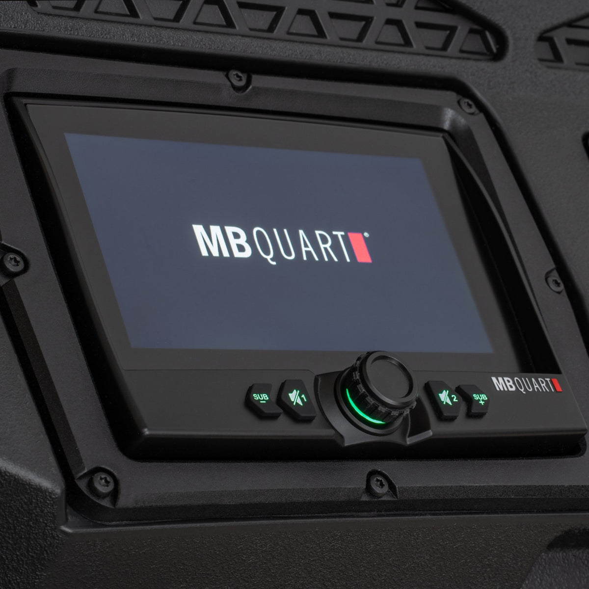 MB Quart MBQRT2-S7R 7-Speaker Polaris RZR Trail Carplay Audio Roof+Sub+Amp+Light