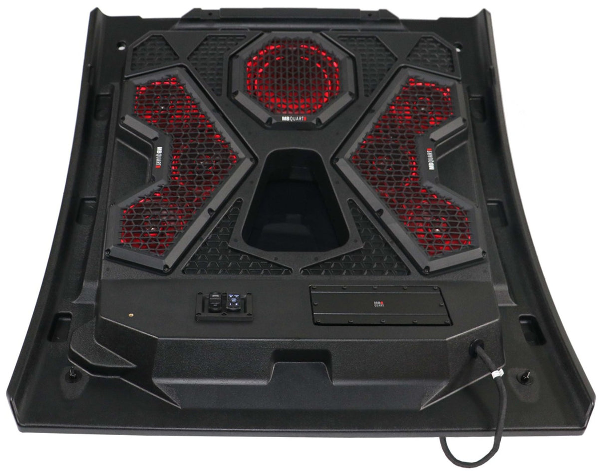 MB Quart  MBQRT2-S7RRC 500w 7-Speaker Polaris RZR Trail RIDE COMMAND Audio Roof