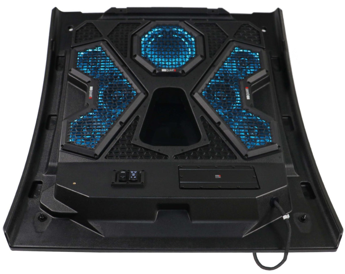 MB Quart  MBQRT2-S7RRC 500w 7-Speaker Polaris RZR Trail RIDE COMMAND Audio Roof