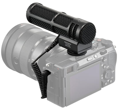 Audio Technica ATV-SG1LE Mono On-Camera Shotgun Microphone w/Plug in Power