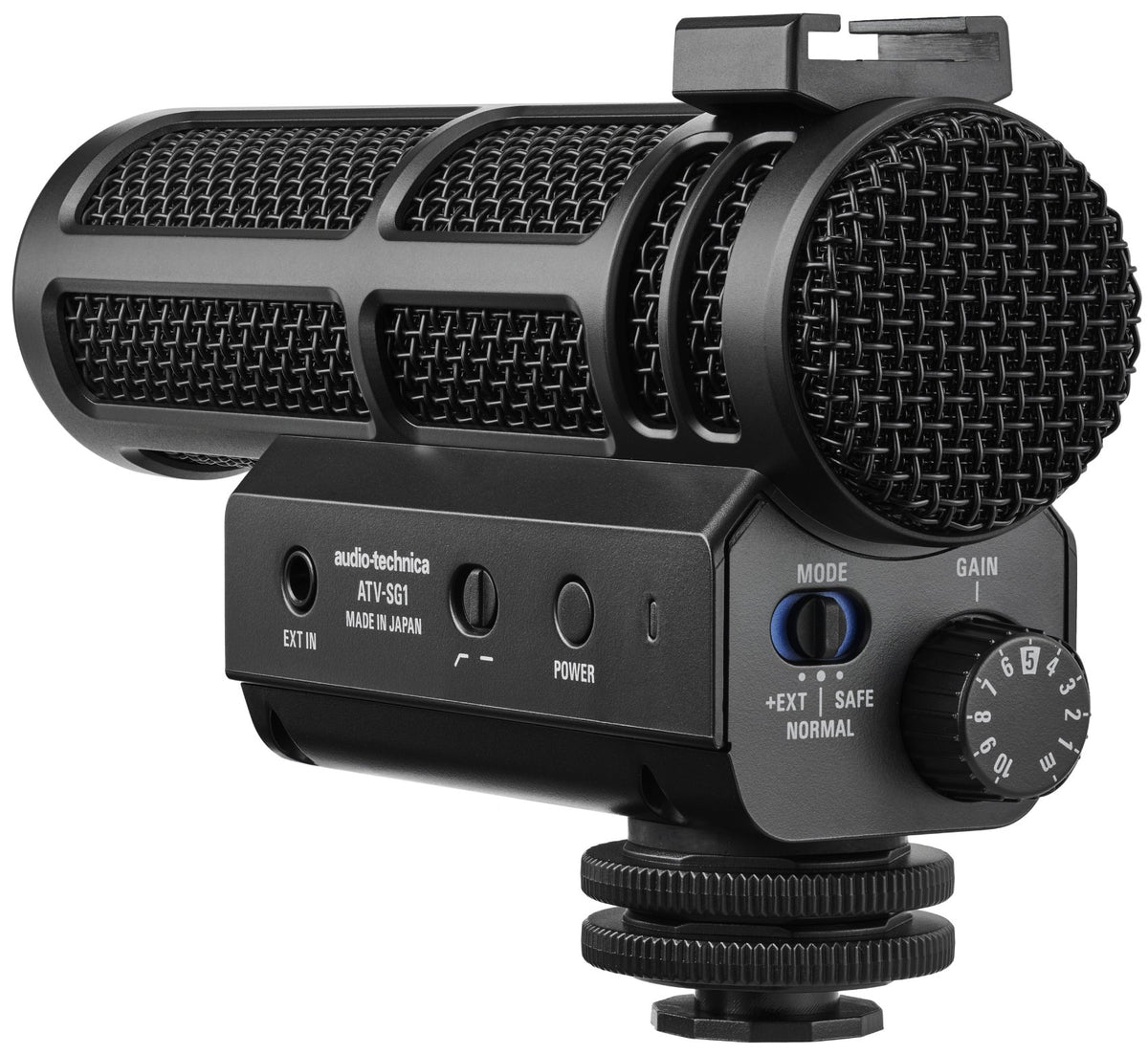 Audio Technica ATV-SG1 Professional Mono On-Camera Shotgun Microphone w - Li-ION