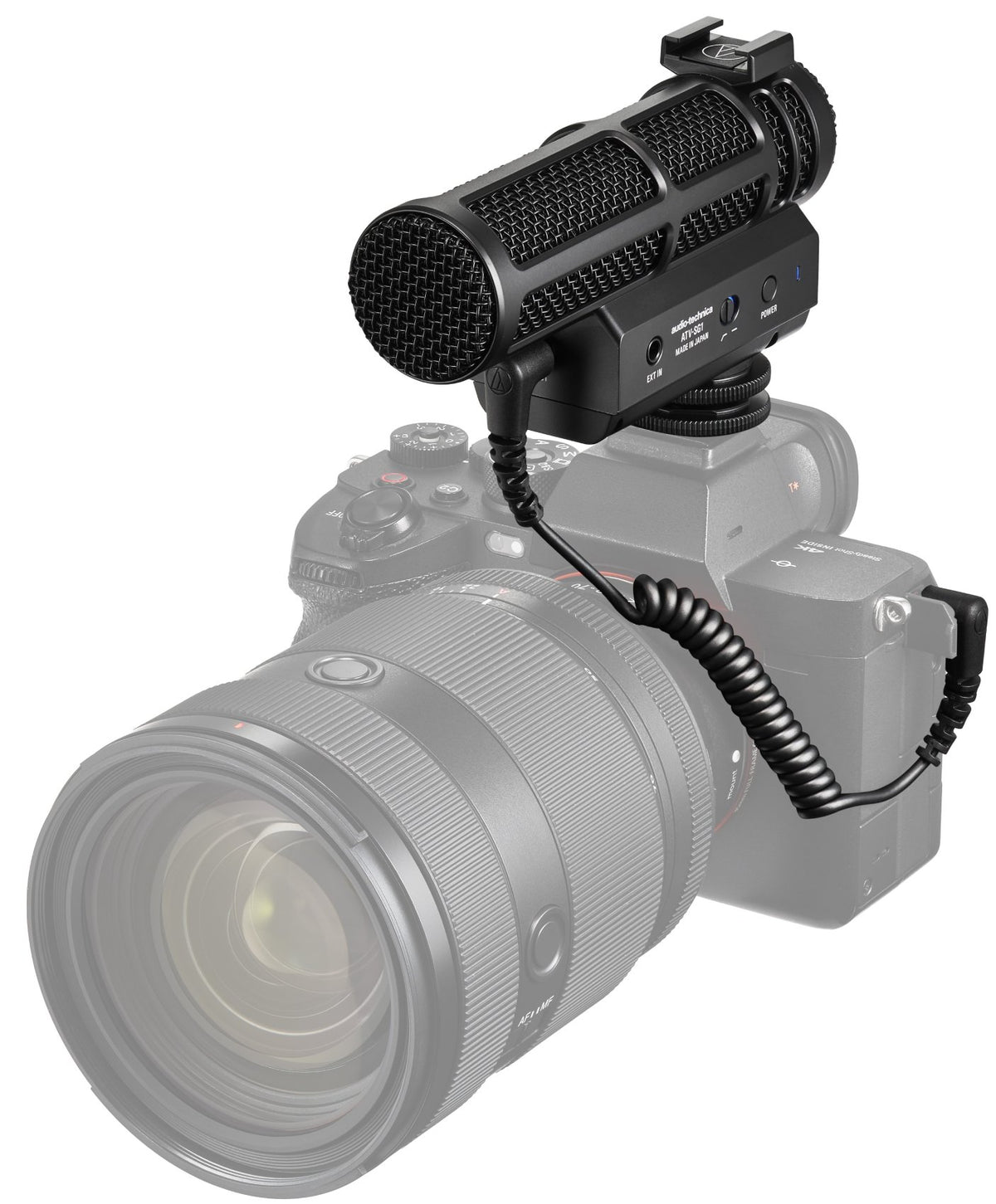 Audio Technica ATV-SG1 Professional Mono On-Camera Shotgun Microphone w - Li-ION