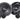 Pair Autotek SM65C 6.5" 300w Car Stereo Component Speakers w/ In-Line Crossover