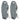 Rockville 2 Pack Atlas Foam Gray Black 22"x9" Boat Bumper No-Knot/Quick Adjust