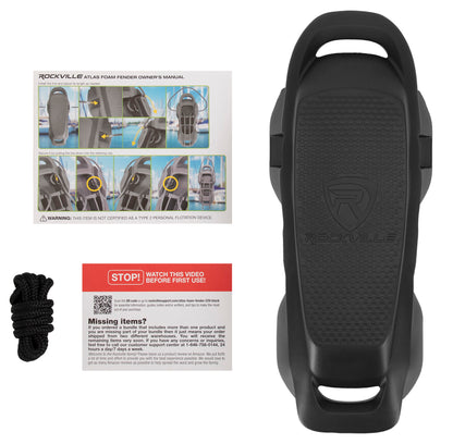 Atlas Foam Fender Black