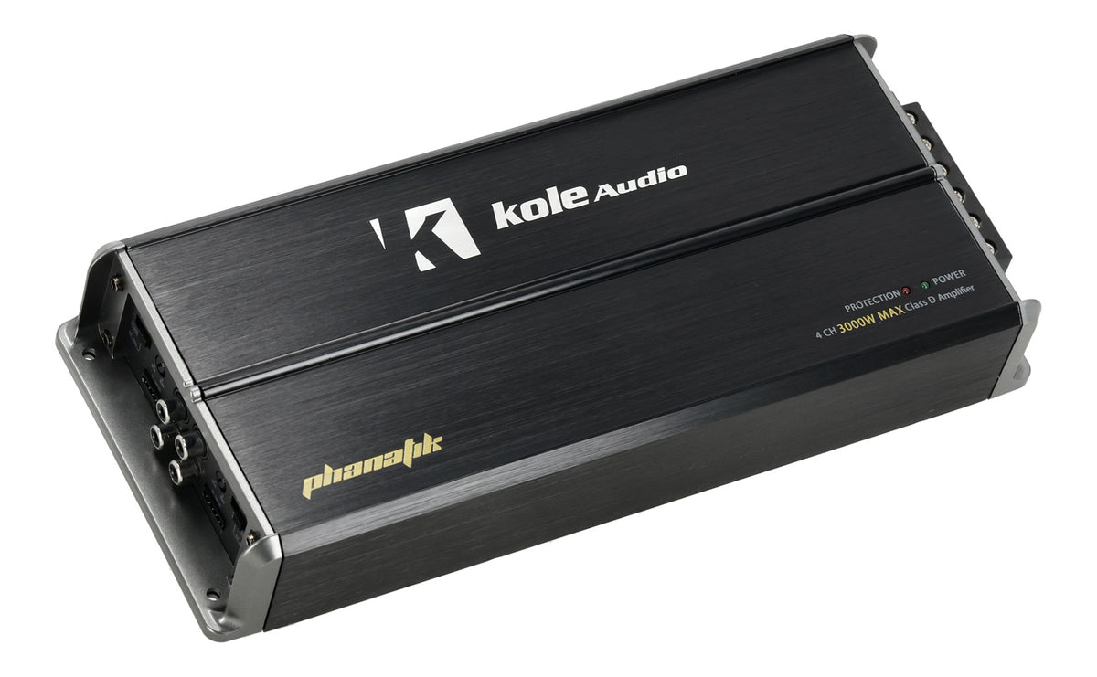 Kole Audio KP3000.4D 3000 Watt 4-Channel Amplifier Class D Car Audio Amp
