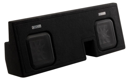 Kicker 51KTDL7T102 L7T Dual 10" Subwoofers+Box Fits 2005-2023 Toyota Tacoma 4 Dr