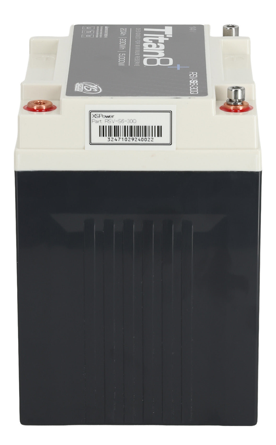XS Power RSV-S6-30Q 5000w Titan 8 14 Volt LTO Lithium Car Battery, Max 1000Amps