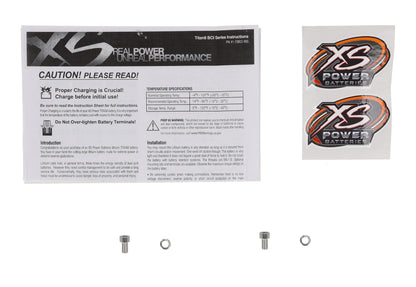 XS Power RSV-S6-30Q 5000w Titan 8 14 Volt LTO Lithium Car Battery, Max 1000Amps