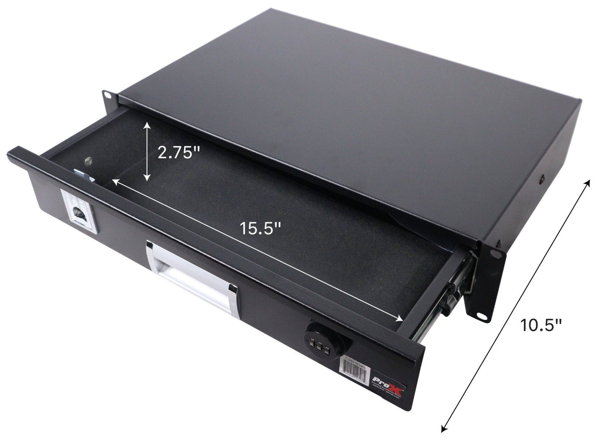 T-2RD12 MK3 2U Rack Mount Drawer