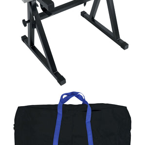 Rockville Z50 Z-Style Pro Keyboard Stand+Travel Bag - Adjustable Height + Width