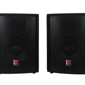 Rockville RPG2X10 PA System w/ Mixer/Amp+10" Speakers+Stands+2) Mics and Bluetooth