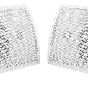 Pair Rockville HP5S 5.25" Outdoor/Indoor Home Theater Speakers w/ Swivel Bracket