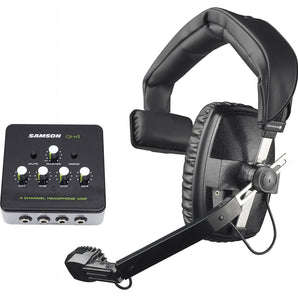 Beyerdynamic DT 108 Black 50 ohm Singe-Ear Broadcasting Headset+Headphone Amp