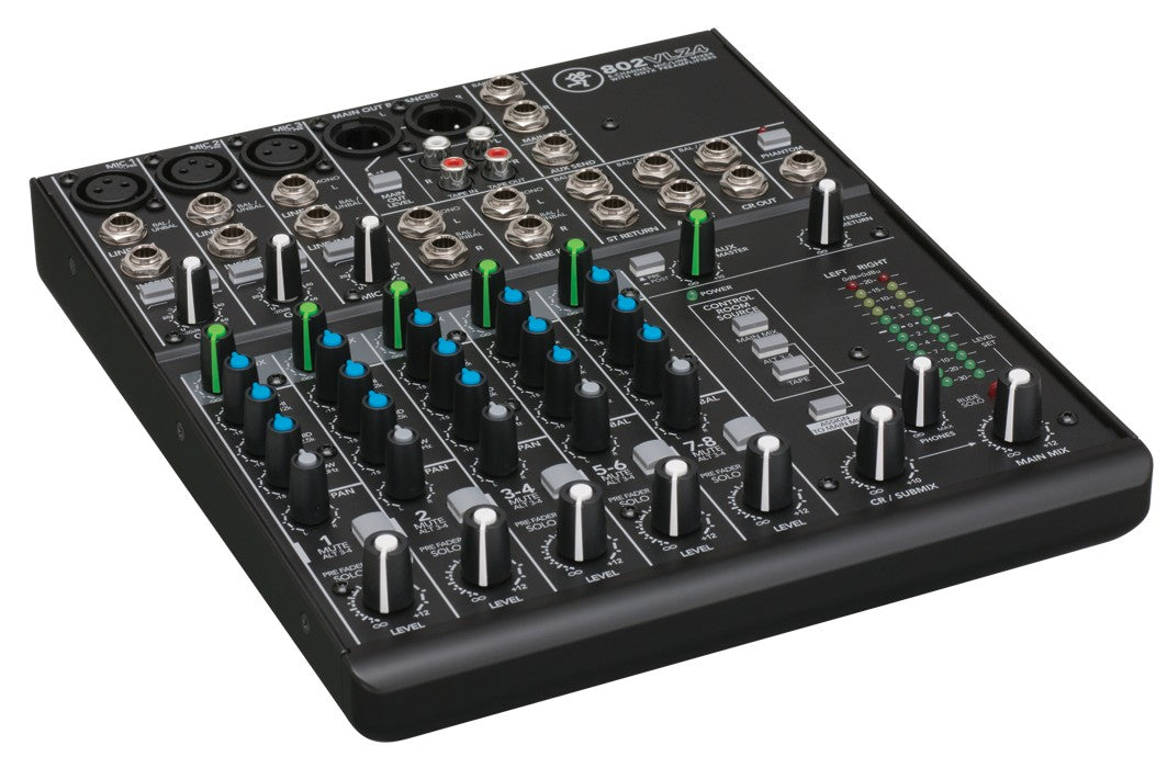 802VLZ4 8-Channel Mixer, Backpack & 20' XLR Cable