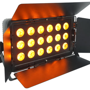 Chauvet DJ SLIMBANK H18 ILS DMX RGBAW+UV LED Wash Par Up-Light w/ Eye Candy FX