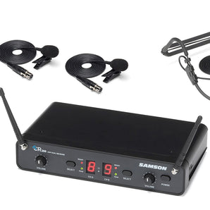 Samson Concert 288 Presentation Headset Lavalier Wireless Microphone System