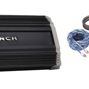 Crunch PZ2-2030.5D 5 Channel 2000w Class D Car Amplifier+Bass Remote+ Amp Kit