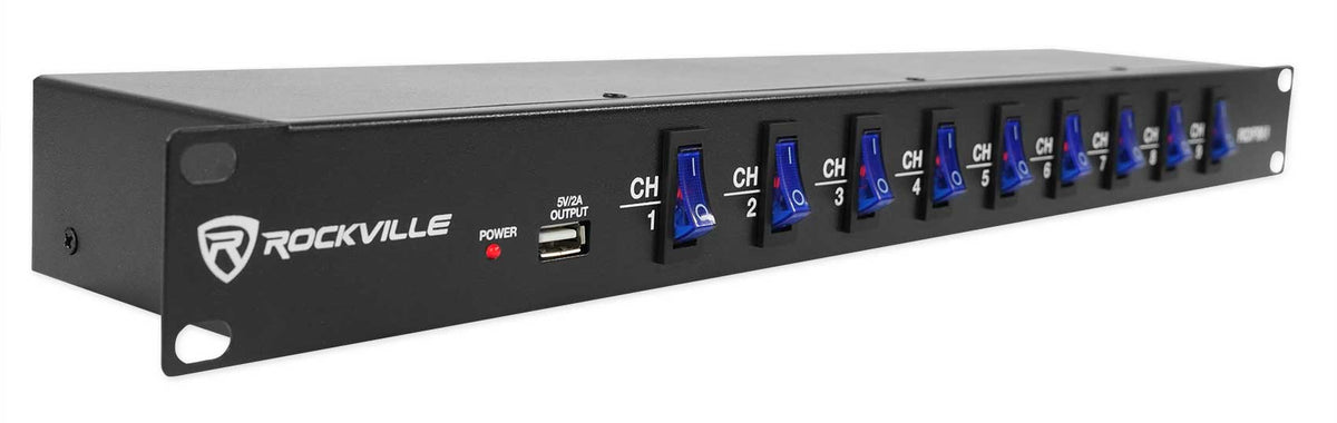 ProFX12v3+ 12-Channel Pro Effects Mixer w/USB + Power Strip