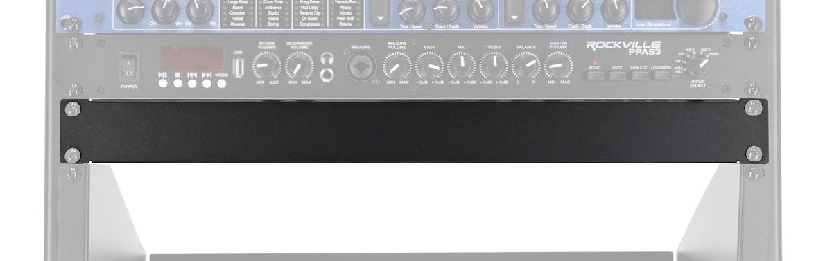 1U BLANK RACK