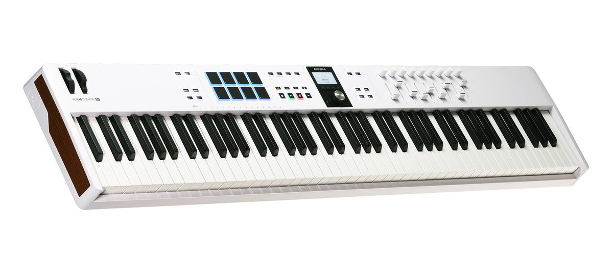 Arturia KEYLAB ESSENTIAL Mk3 88-Key White USB Midi Keyboard Controller
