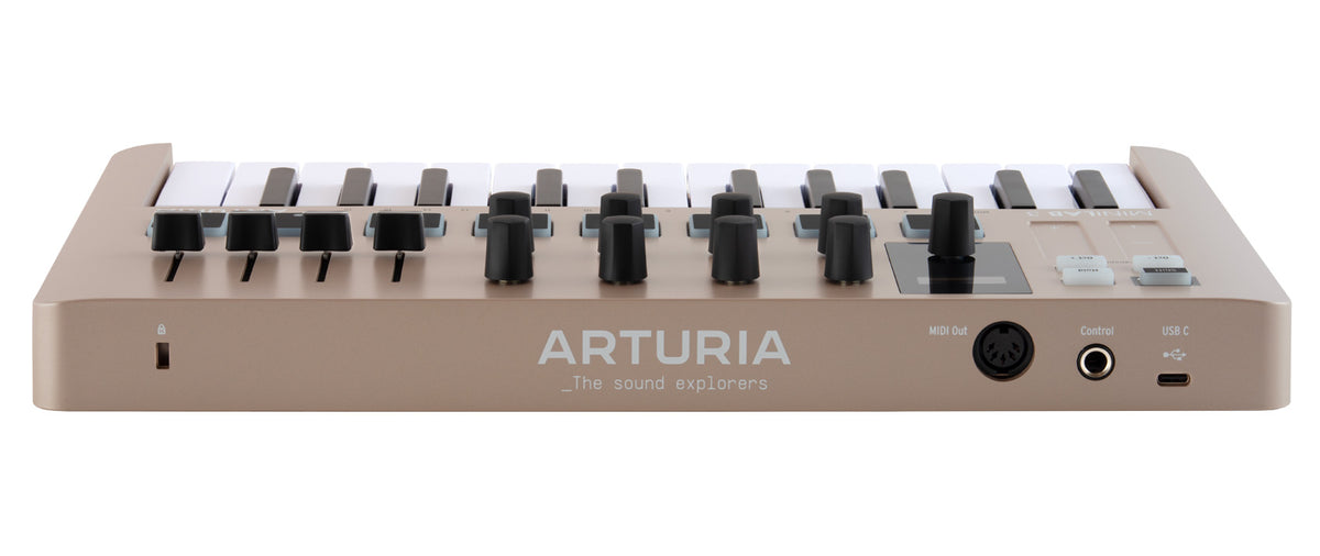 Arturia MiniLab 3 Champagne Limited Edition 25 key MIDI USB Keyboard Controller