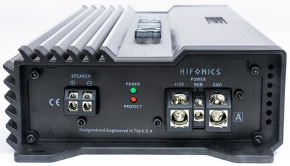 Hifonics A1500.1D 1500 Watt Mono Amplifier Class D 1-ohm Car Stereo Amp