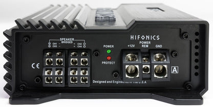 Hifonics A800.4D 800 Watt 4-Channel Amplifier Class D Car Stereo Amp