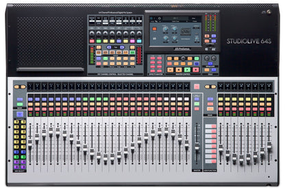 Presonus STUDIOLIVE 64S 64-Channel/43-Bus Digital Mixer+Recording Interface